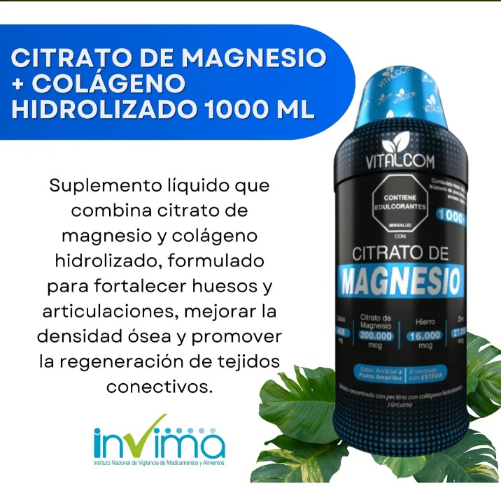 CITRATO DE MAGNESIO